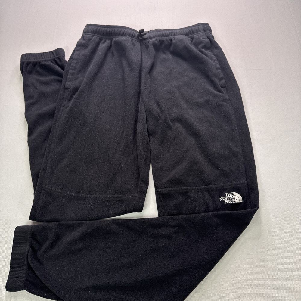 The North Face Mens M Black Fleece Pants Joggers Outdoor Hiking Gorpcore TNF